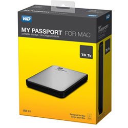 format wd passport external drive for mac